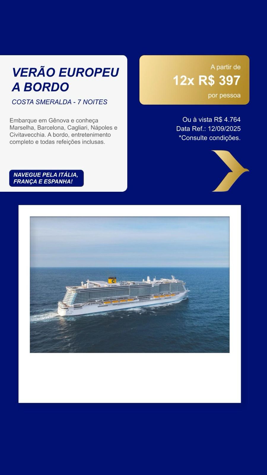 Verão Europeu a Bordo