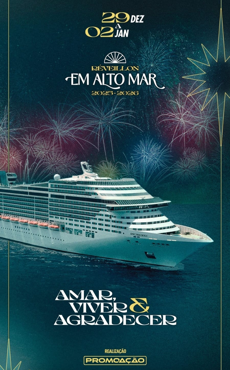  Réveillon em Alto Mar